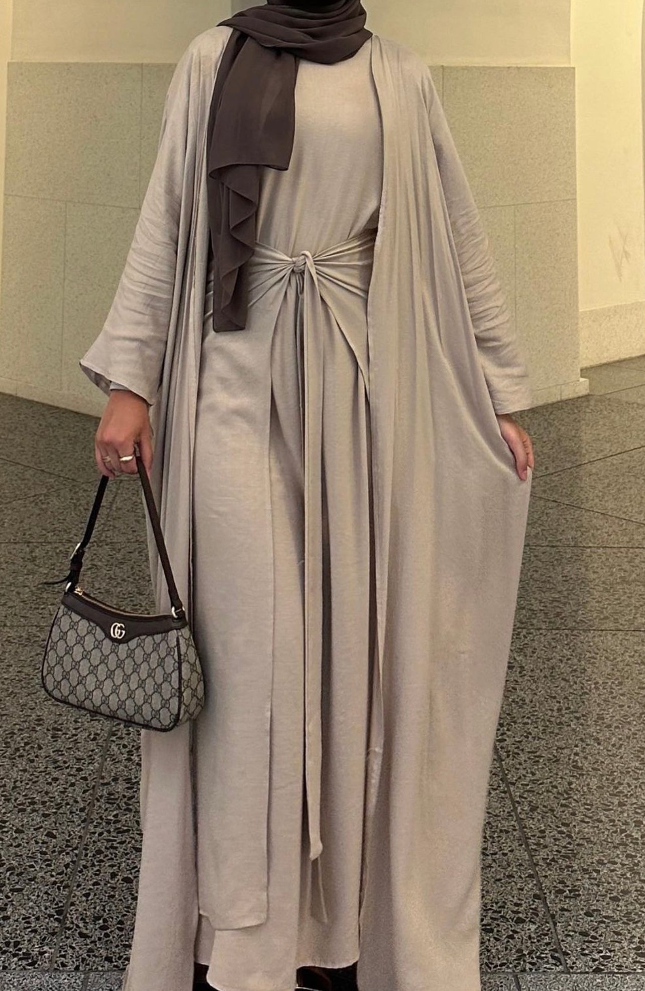 FOUR-PIECE ABAYA