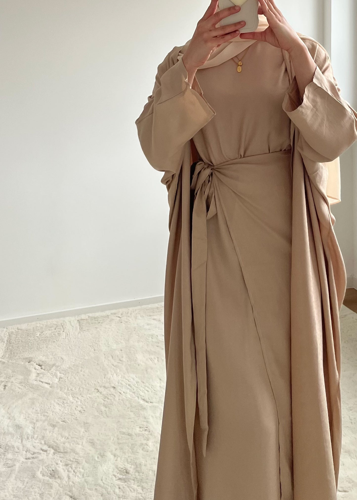 FOUR-PIECE ABAYA